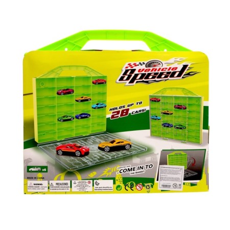 Game set "City", case, 6 metal machines-5
