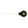 Winter fishing rod "balalaika" Us-1 whip polycarbonate, yellow color