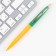 Automatic plastic pen “Educator, gratitude!”, Blue paste, 0.7 mm