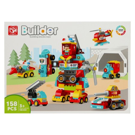 Designer "Robot transformer", 158 parts-5