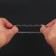 The erection ring of the oka-hp, with relief, D-2 cm, silicone, transparent