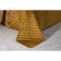 A set with a veil "Nathaniel", size 240x260 cm, 50x70 cm - 2 pcs, mustard color