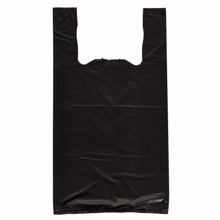 Package Polyethylene T -shirt 30 + 16 x 55 x 15 μm black "nun"