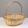 Wicker basket, 43 x 35/14 x 42 cm, willow