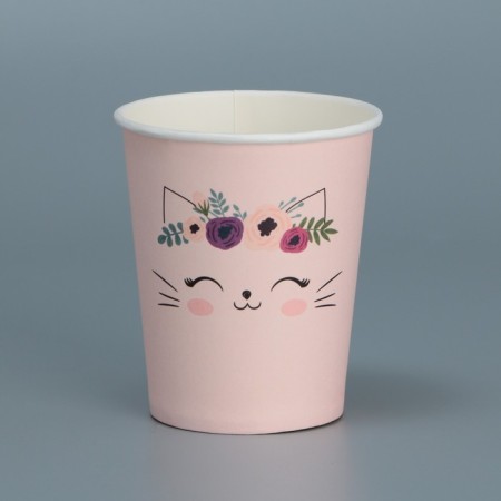 A glass for flowers "Kotik", 250 ml-1