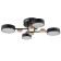 Causteen with PDU 2297/4BK LED 96W 3000-6000K black 63x46x14 cm Bayerlux