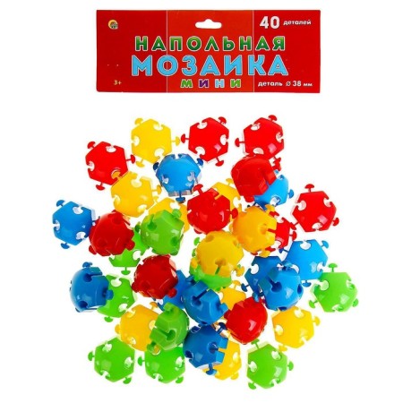 Floor mosaic, 40 elements, in the package