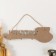 Hooks decorative wood "cup with a spoon. Kitchen" black with gold 32x10.2 cm