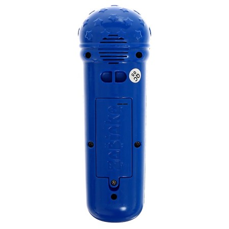A set of musical instruments “Happy New Year”, sound, light, blue color-6