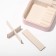Organizer for storing jewelry "Portable box", 10.5 × 10.5 × 5 cm, pink color