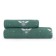 Tainted towel Maya, size 70x140 cm, green color