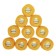 The yarn "Canarias" is 100% Merceris. cotton 203m/20g (5307 canary)