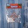 Decoration Christmas tree "Star shine Sede gloomy" 12x12 cm, transparent pink