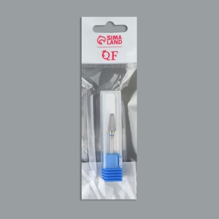 Cool fiber for manicure “cone”, average cut, 6 × 15 mm, in a plastic case-3