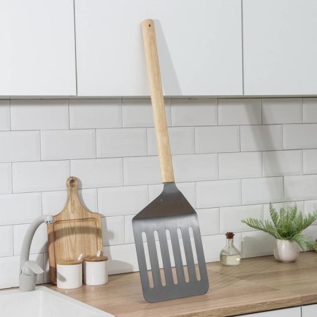 Shovel with slots for pizza and cakes, 84 × 24 × 4.5 cm-1