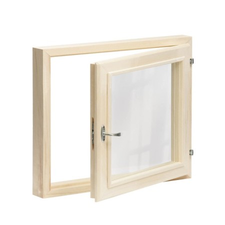 Window, 50x60 cm, double linden glass-3