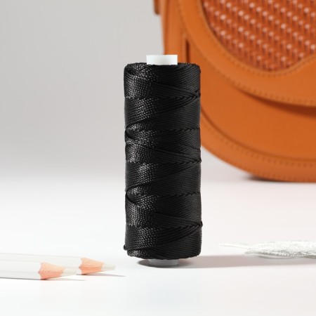 Threads 375k, 120 m, black color No. 6818-1