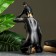 Figure "Morning Africa" ​​17x22x36cm, black