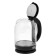 Electric kettle Goodhelper KG-18B10, glass, 1.8 l, 1500 watts, black