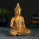 Piggy bank "Buddha Small" bronze, 16x9x24cm
