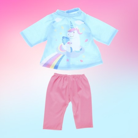 PAZHAMA-KOSTIM for dolls "Unicorn", 40-44 cm, textiles, on Velcro-3