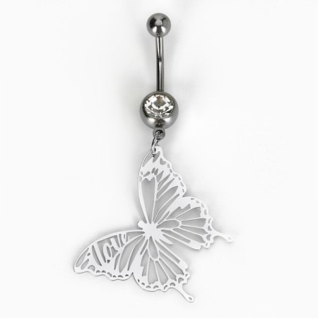 Piercing for the navel "The most tender", 5 x 2 cm-2