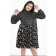Female dress, size 56, black color
