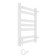 Towel Electric Laris Hephaestus Cheka, 500x800 mm, 7 crossbars, right, white