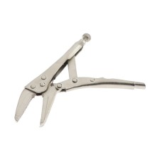 Hand tundra clamp, an elongated flat capture, with a latch, 115 mm