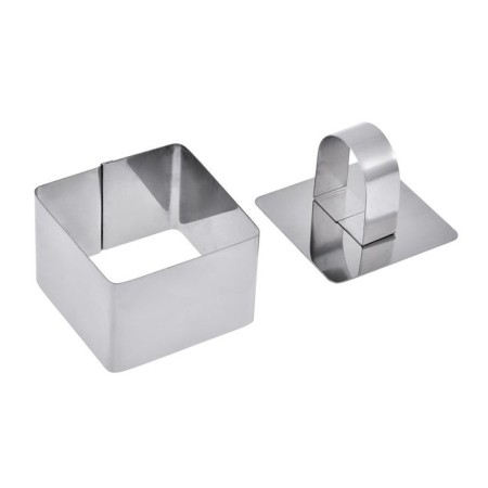 Press form for laying out salads and side dishes, square