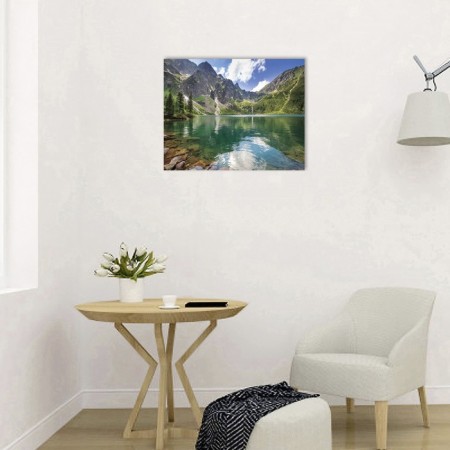 Picture on the subframe "Mountain Lake" 40*50 cm-2