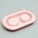 Animal bowl "Moore-humu" 0.3l double on a stand, pink