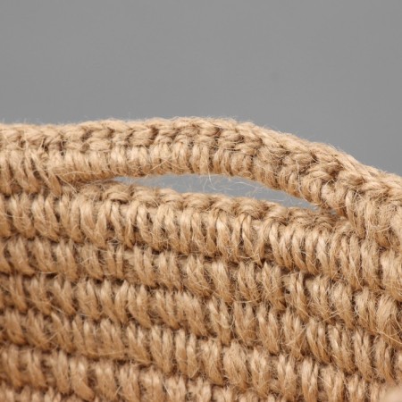 Storage basket, square, jute-2