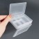 Organizer for storage, with a lid, bilateral, 10.2 × 7 × 3.2 cm, white color
