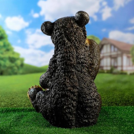 Garden figure "Bear with Honey Big" color-2