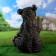 Garden figure "Bear with Honey Big" color