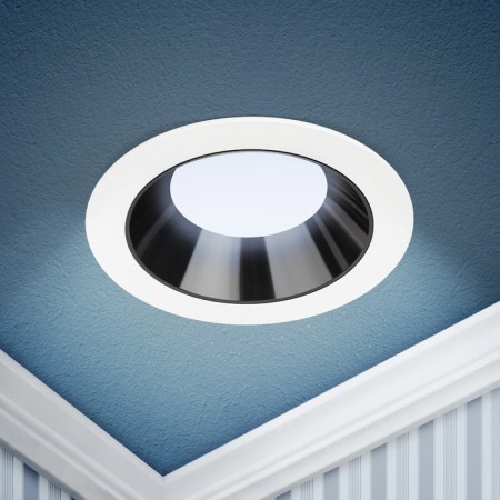 Lamp built -in era LED, IP20, 12W, 119x42 mm, 6000k, 720lm, white color, black
