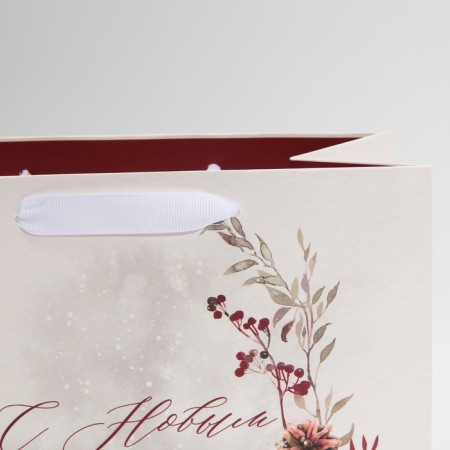Laminated vertical "Oleninok", Ml 23 x 27 x 11.5 cm, New Year-4