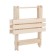 Wooden folding table 70x50 cm