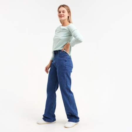 Women's jeans, blue color, size 32 (48)-1