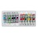 Gouache paints, 12 colors, in a plastic tube, 12 ml, in a cardboard box
