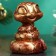 Figure "snake Rubin" Bordea-gold, 6x5cm