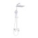 Soul system Wasserkraft A185.254.155.wm, tropical shower, shower, white