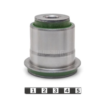 Silent block of the upper levers of the front suspension pressed, 24-06-2061, green
