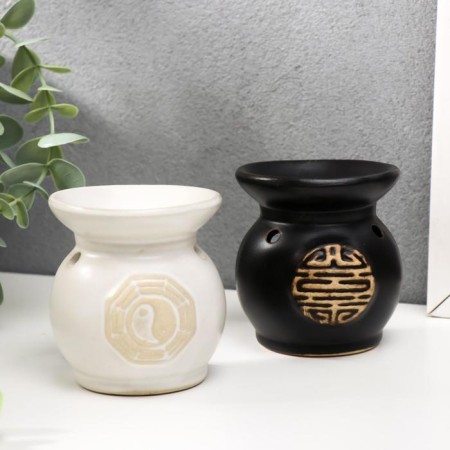 Aroma lamp "Print" 8x7.5x7.5 cm mix