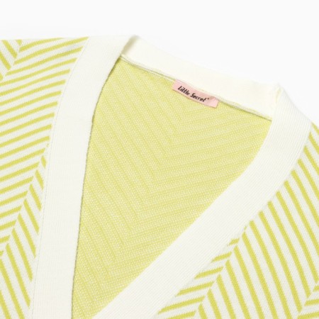 Cardigan female, pistachio color green, size One size (42-46)-2
