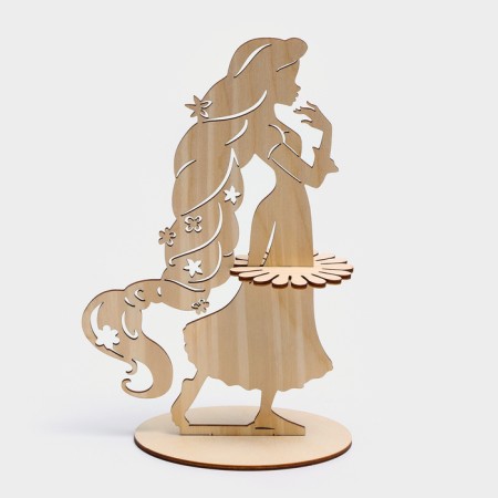 Wooden napkin "Rapunzel", 25 × 15 × 13 cm-1