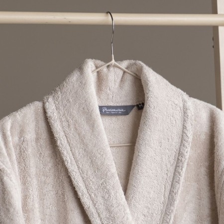 TAO bathrobe, size l, beige color-5