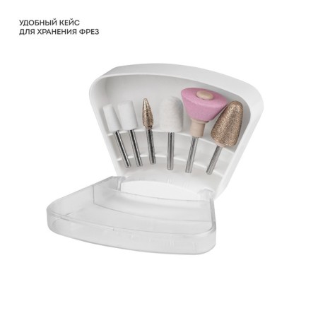 Galaxy Line GL 4913, 0.5 W, 6 nozzles, white manicure-5