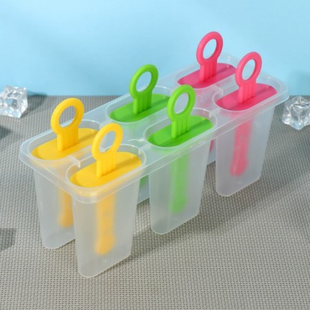 Form for ice cream "Simple", 6 cells, color mix-4